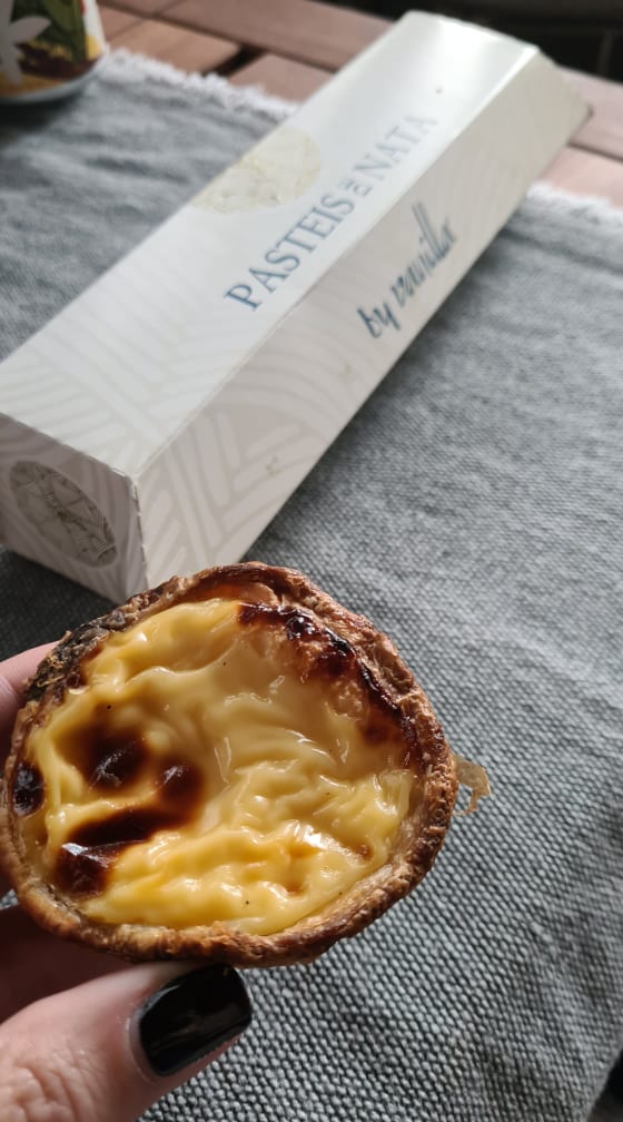 pasteis de nata vanilla